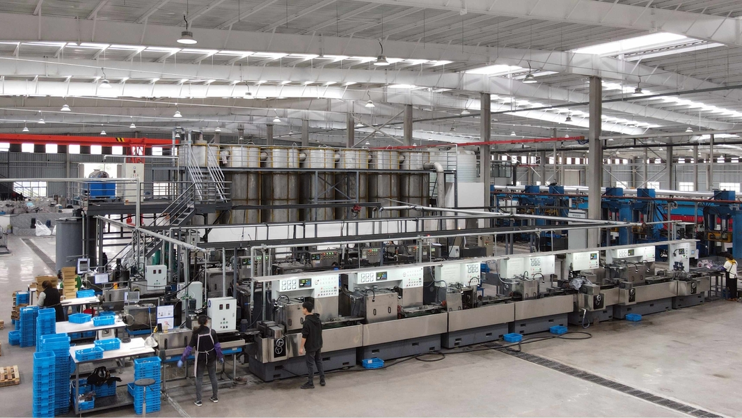 Sichuan Xinheng Magnetic Materials Co., Ltd üretici üretim hattı